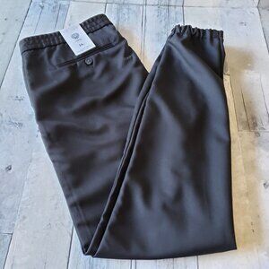 NWT - Vince Camuto Black Pants Jogger Style Side Pockets VP042SV1783 - Size 34